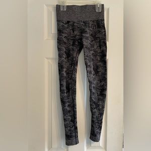 Gymshark black camo leggings
